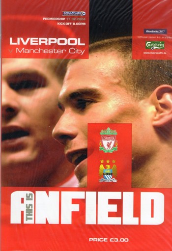 Match programme